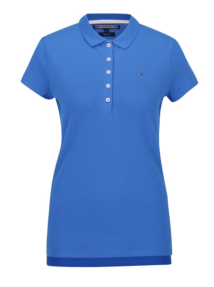 Modre Damske Polo Tricko Tommy Hilfiger New Chiara Zoot Cz