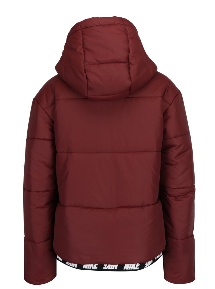 Geaca Matlasata De Iarna Impermeabila Bordo Pentru Femei Nike Sportswear Fill Zoot Ro