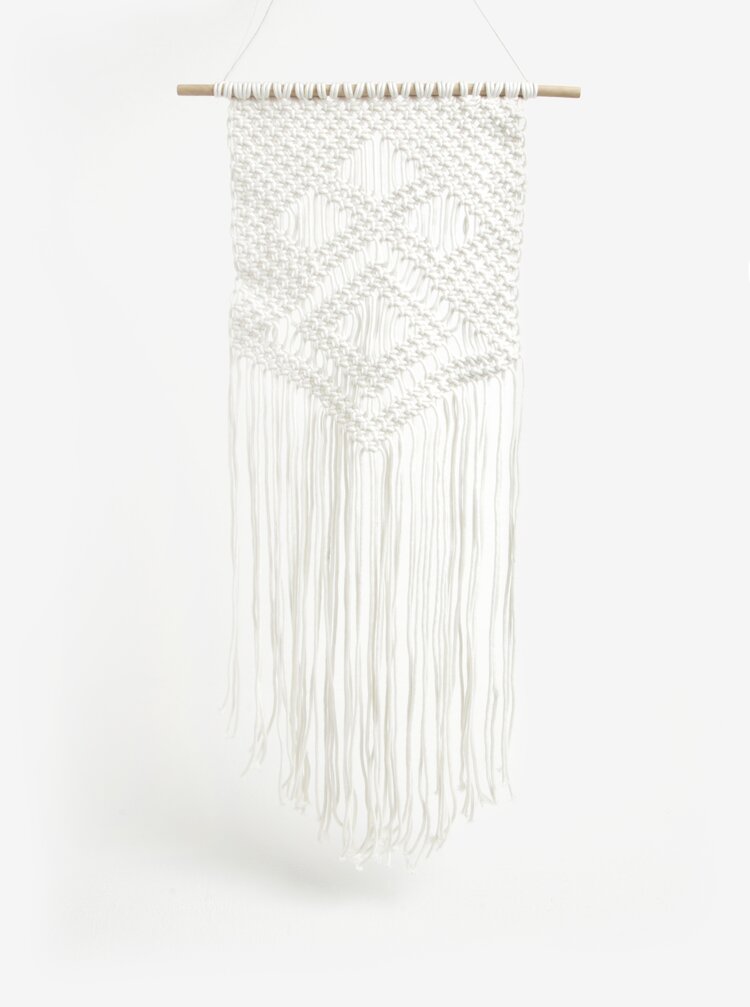 Bila Boho Macrame Dekorace Na Zed Sass Belle Zoot Cz