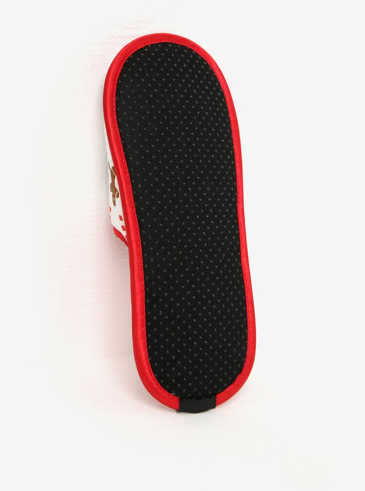 Papuci De Casa Cu Print De Craciun Slippsy Zoot Ro