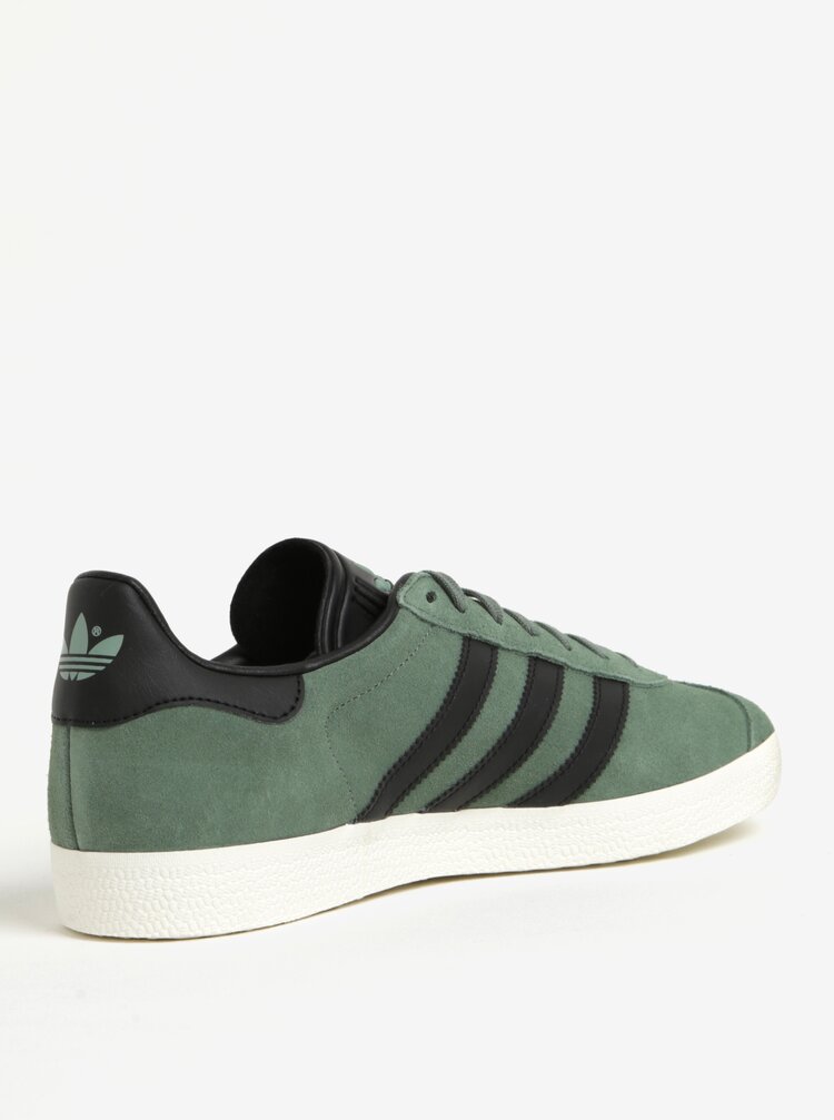 Pantofi Sport Verzi Din Piele Intoarsa Pentru Barbati Adidas