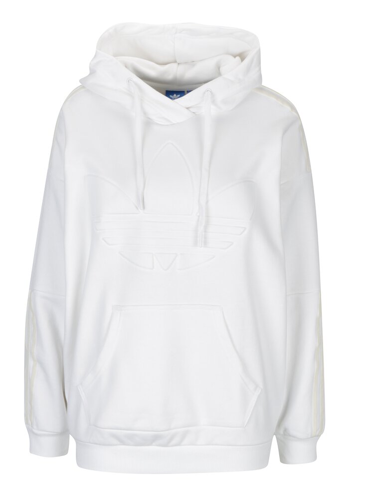 Hanorac Alb Pentru Femei Adidas Originals Zoot Ro