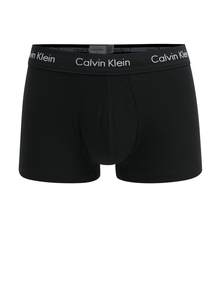 Set De 3 Perechi De Boxeri Negri Pentru Barbati Calvin Klein Underwear Zoot Ro