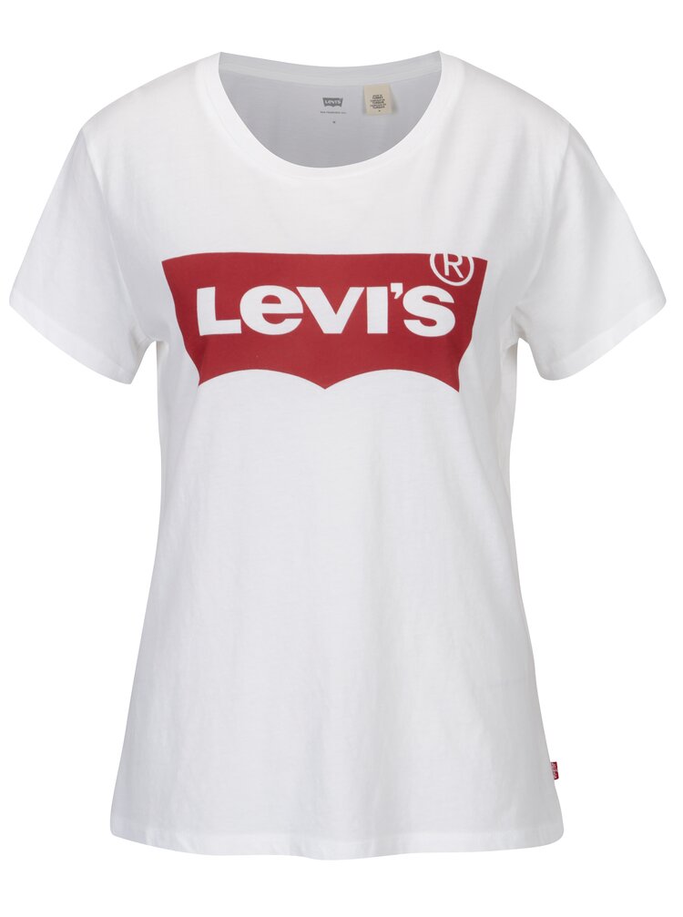 Tricou Alb Cu Print Pentru Femei Levi S Zoot Ro