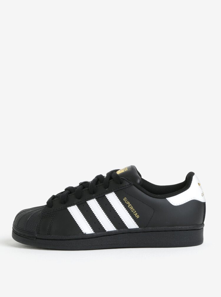 Pantofi Sport Negri Din Piele Naturala Adidas Originals