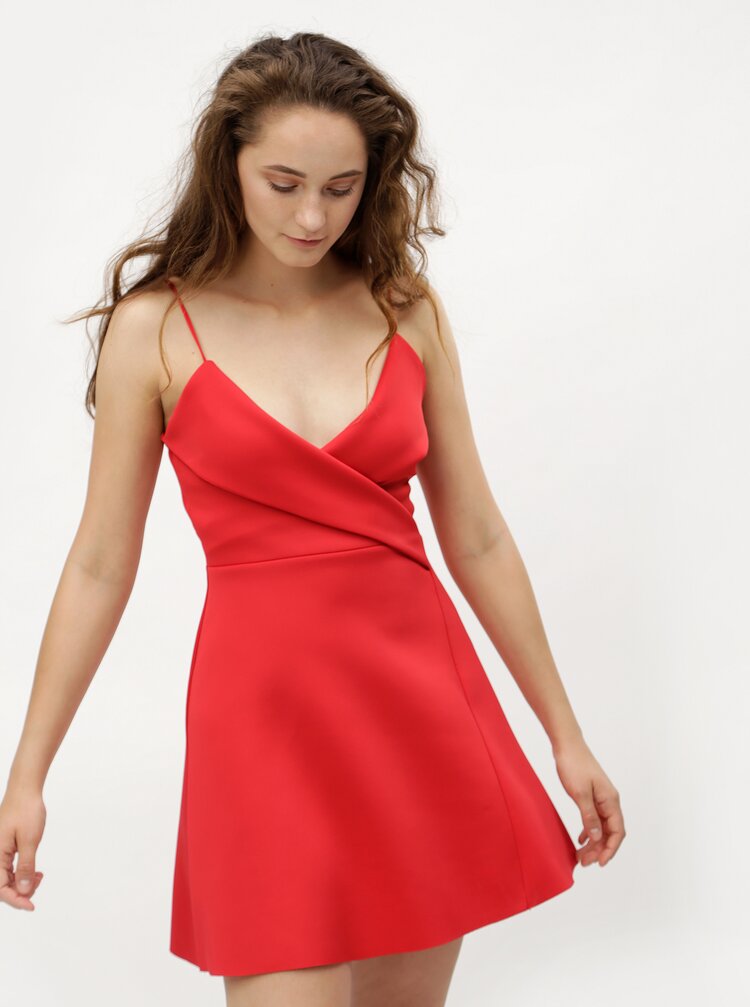 Cervene Saty Na Raminka Missguided Zoot Cz