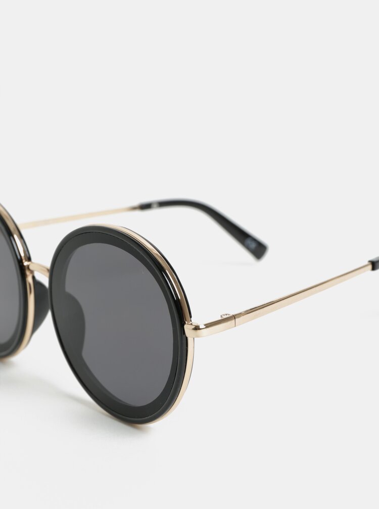 Ochelari De Soare De Dama Rotunzi Negri Jeepers Peepers Zoot Ro