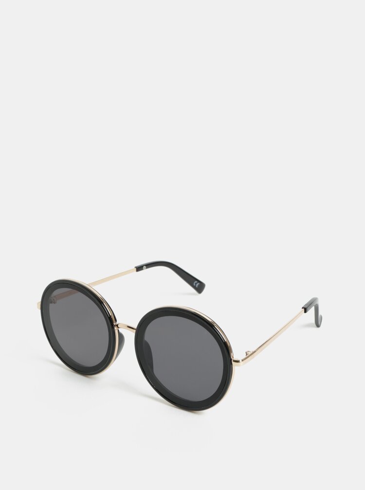 Ochelari De Soare De Dama Rotunzi Negri Jeepers Peepers Zoot Ro