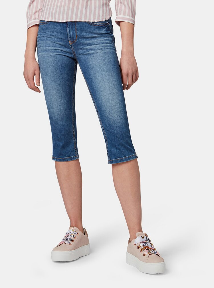 Blugi 3 4 Albastri Skinny De Dama Tom Tailor Denim Zoot Ro