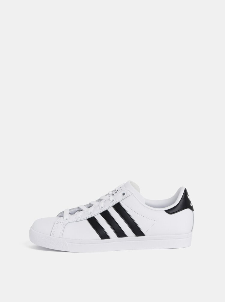 Pantofi Sport Albi De Dama Din Piele Adidas Originals Coast Star