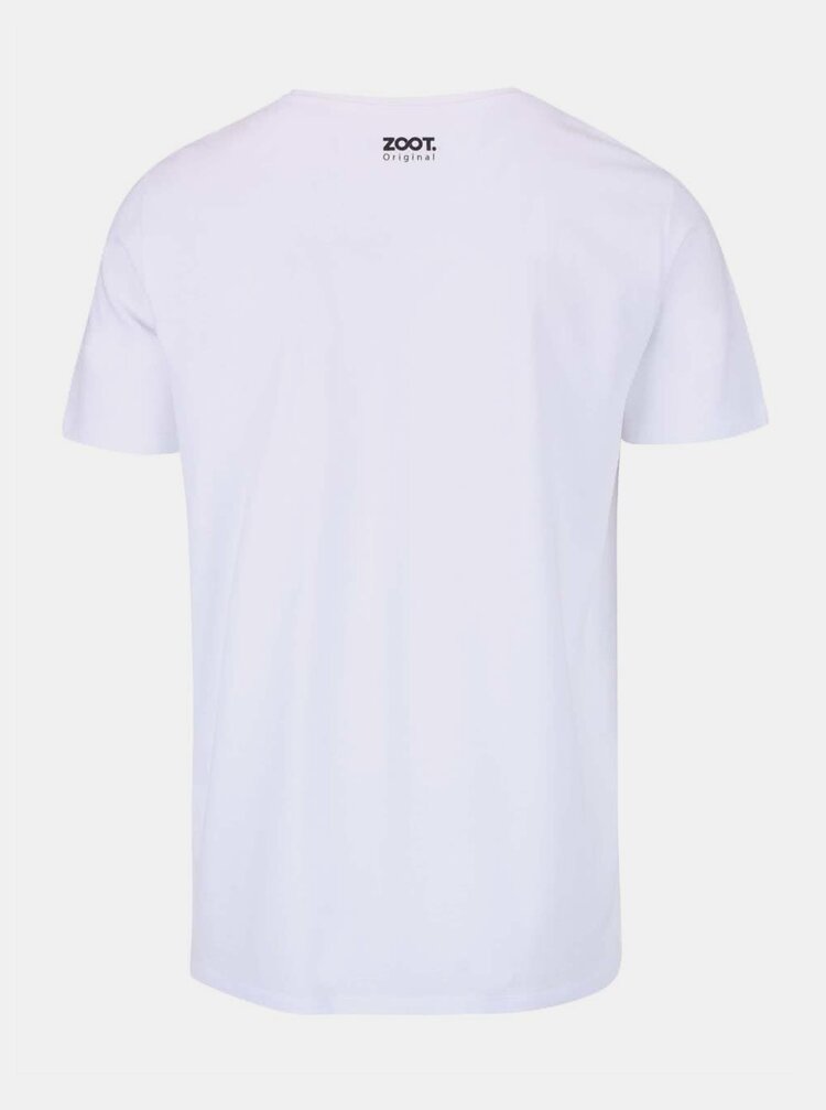 Tricou Alb Din Bumbac Organic Pentru Barbati Zoot Original This