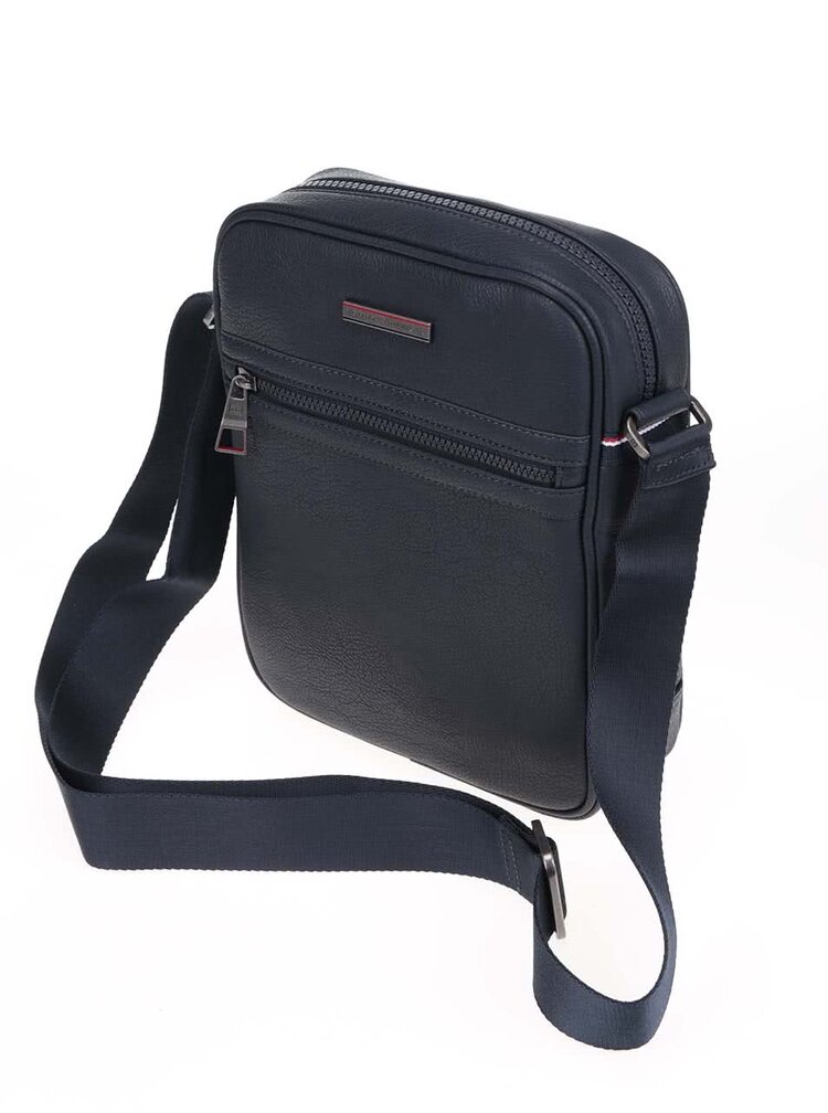 Geanta De Umar Pentru Barbati Tommy Hilfiger Essential Reporter Albastru Inchis Zoot Ro
