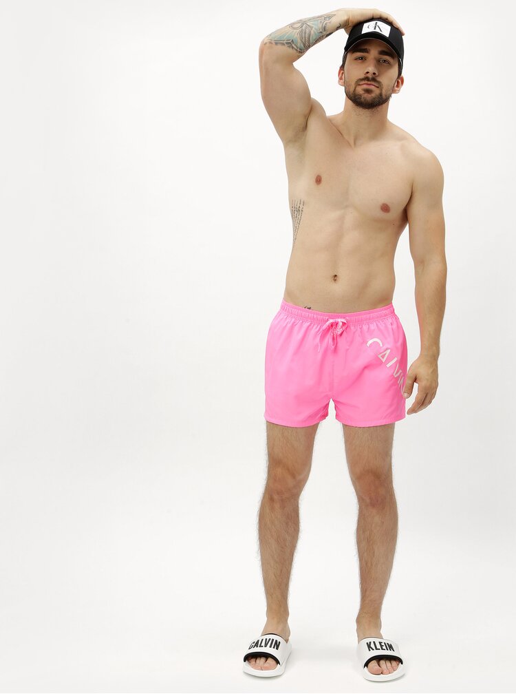 Ruzove Panske Plavky Calvin Kkein Underwear Zoot Sk