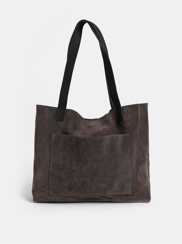 Geanta Shopper Oranj Din Piele Intoarsa Woox Glami Ro