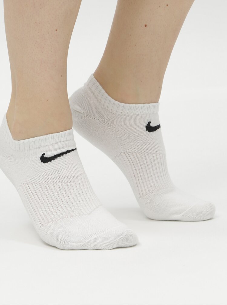 Set De 3 Perechi De Sosete Scurte Albe Nike Lightweight Zoot Ro