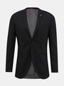 Černé oblekové slim fit sako Jack & Jones Vincent