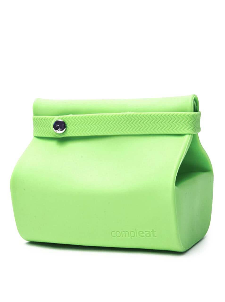 Zelený silikonový pytlík na svačinu Compleat Foodbag