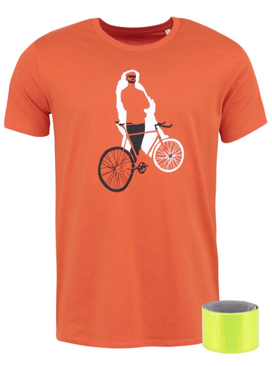 Oranžové pánské triko ZOOT Originál Cyklo Man