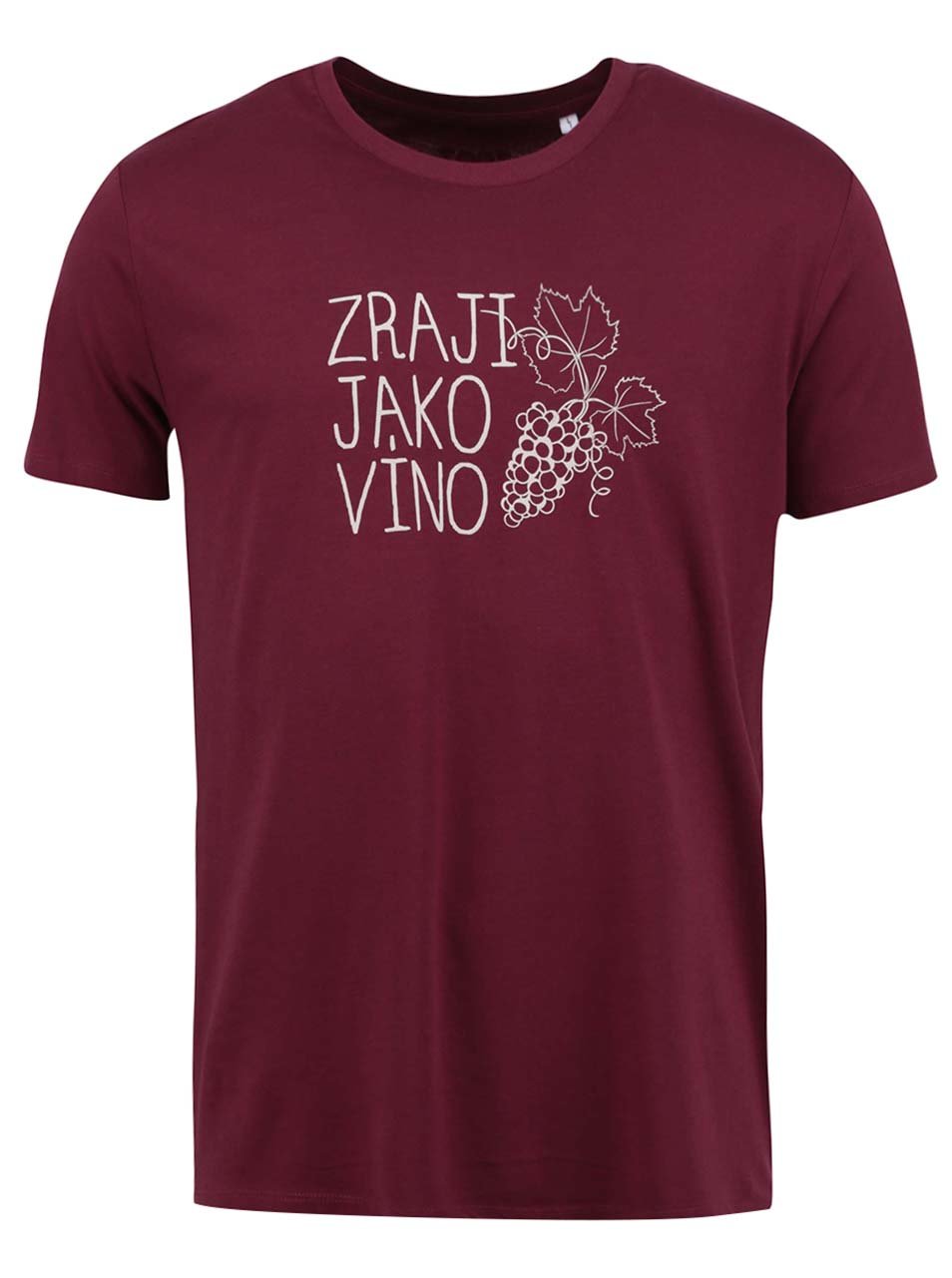 Vínové pánské triko ZOOT Originál Zraji jako víno