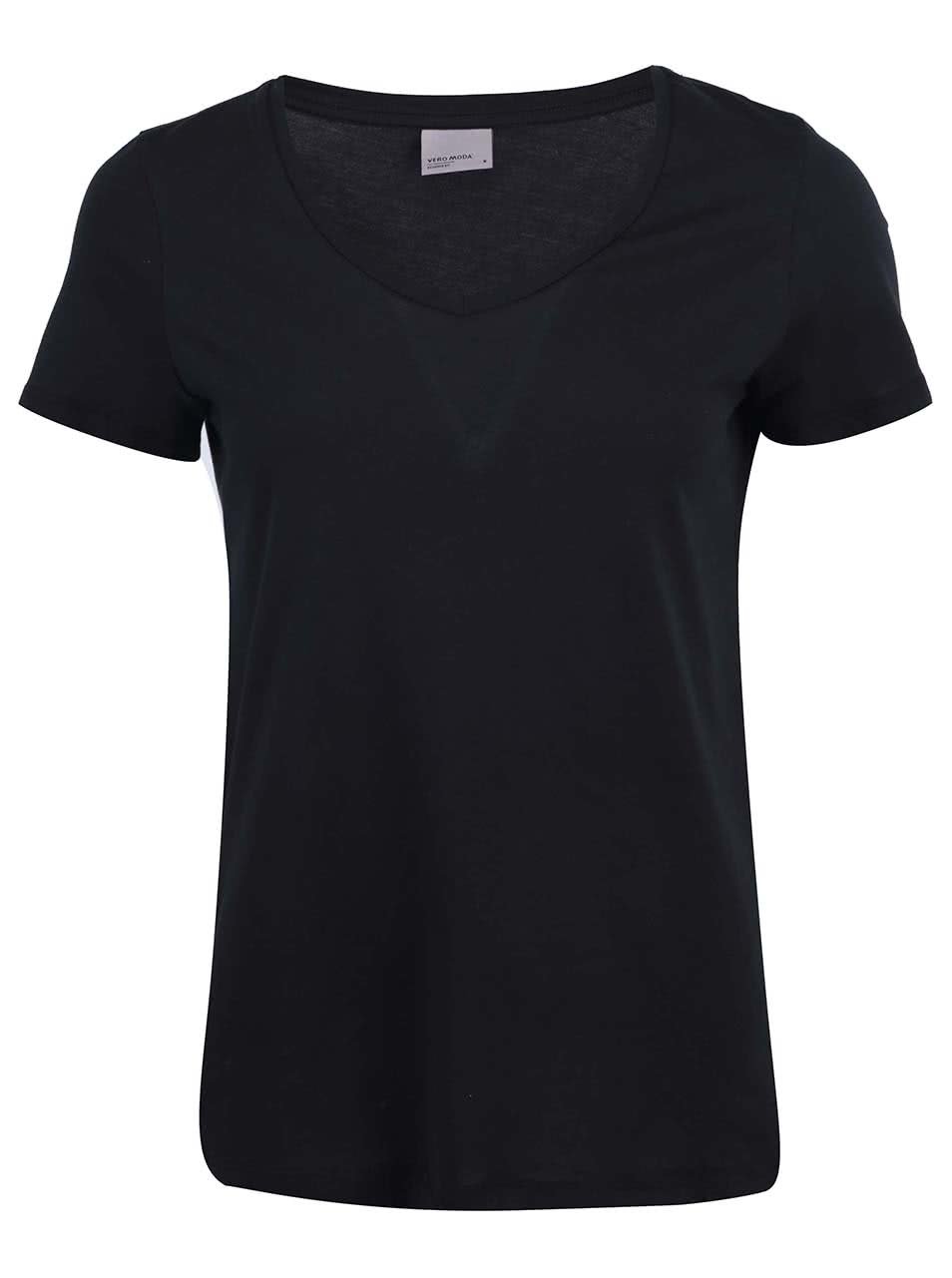 Černé tričko Vero Moda Molly