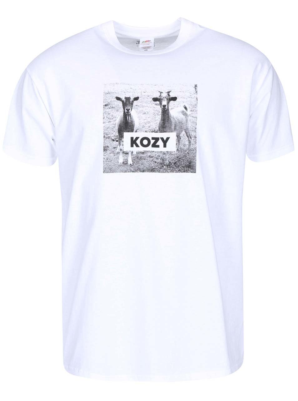 Bílé pánské triko ZOOT Originál Kozy