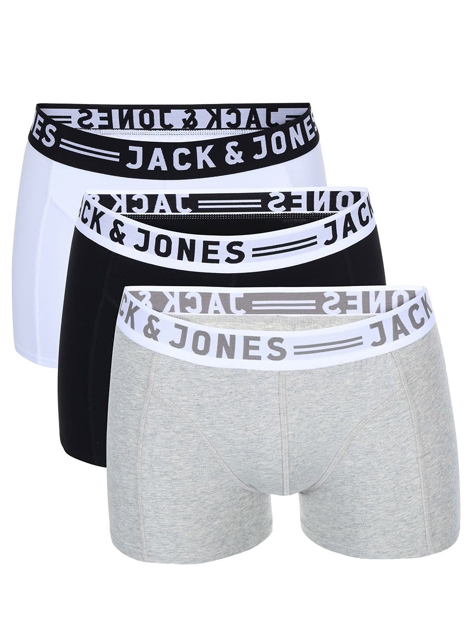 Sada tří boxerek Jack & Jones Sense