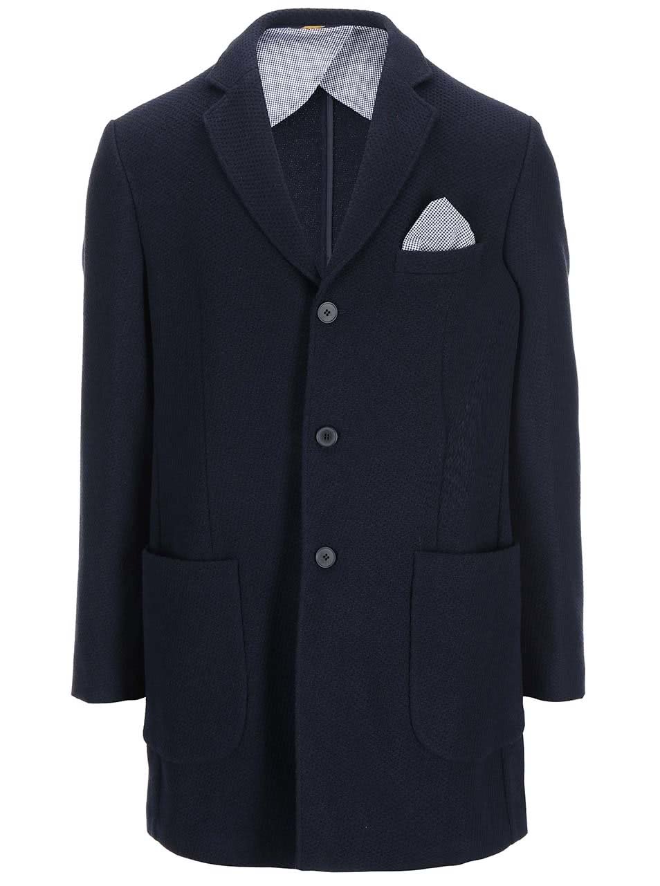 Tmavě modrý kabát Selected Napoli