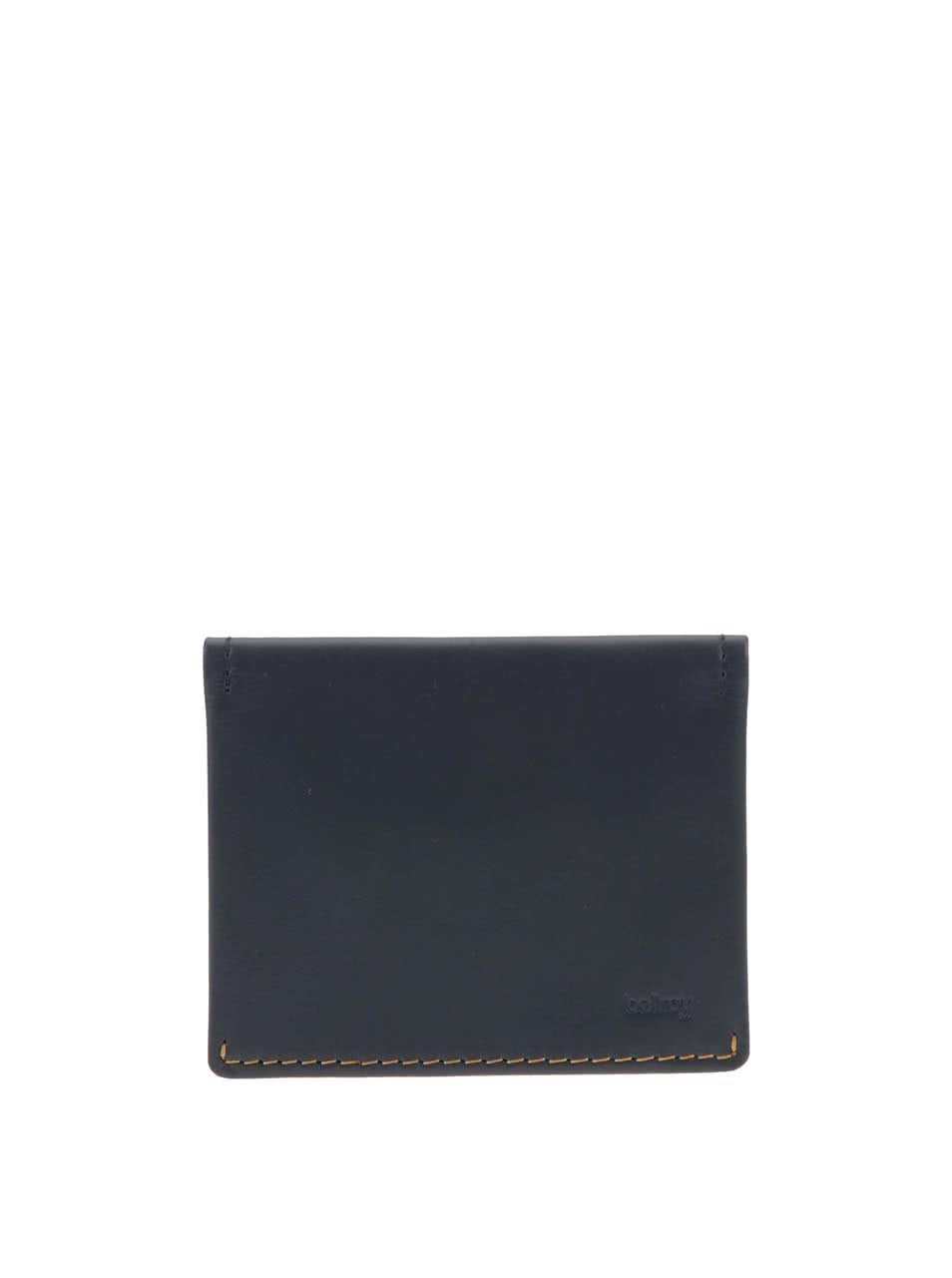 Tmavě modrá kožená peněženka Bellroy Slim Sleeve
