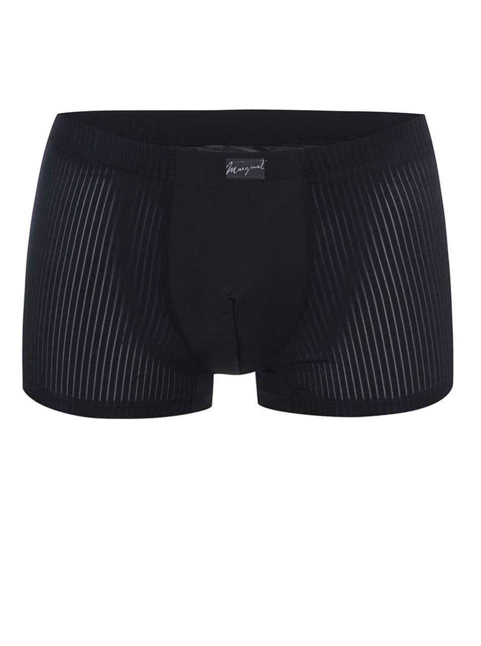 Černé vzorované boxerky Marginal