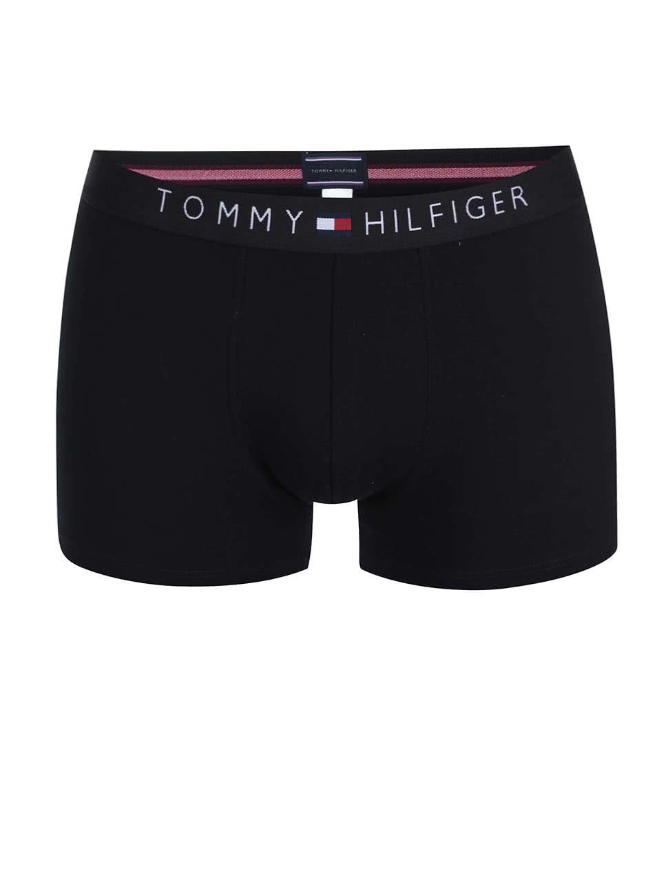 Černé bavlněné bokové boxerky Tommy Hilfiger