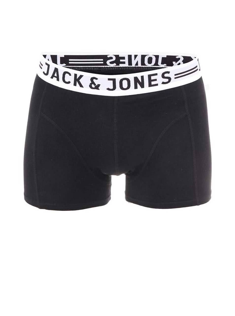 Černé boxerky Jack & Jones Sense