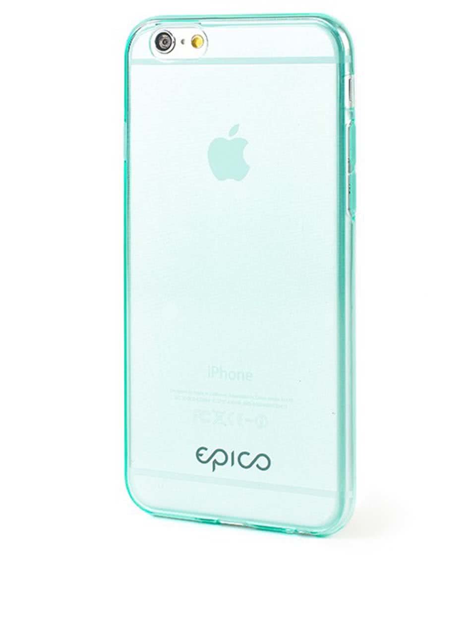 Zelený ultratenký transparentní kryt na iPhone 6 Epico Twiggy Gloss