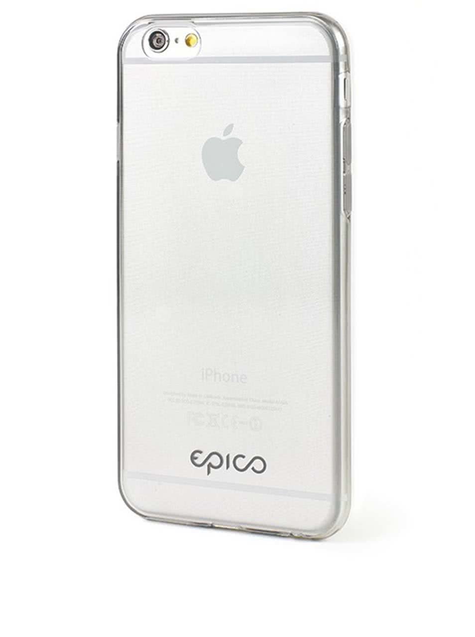 Šedý ultratenký transparentní kryt na iPhone 6/6s Epico Twiggy Gloss
