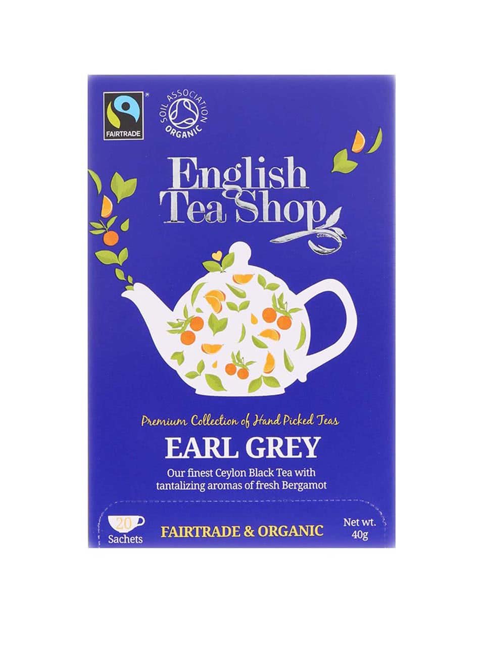 Černý čaj Earl Grey English Tea Shop Bio