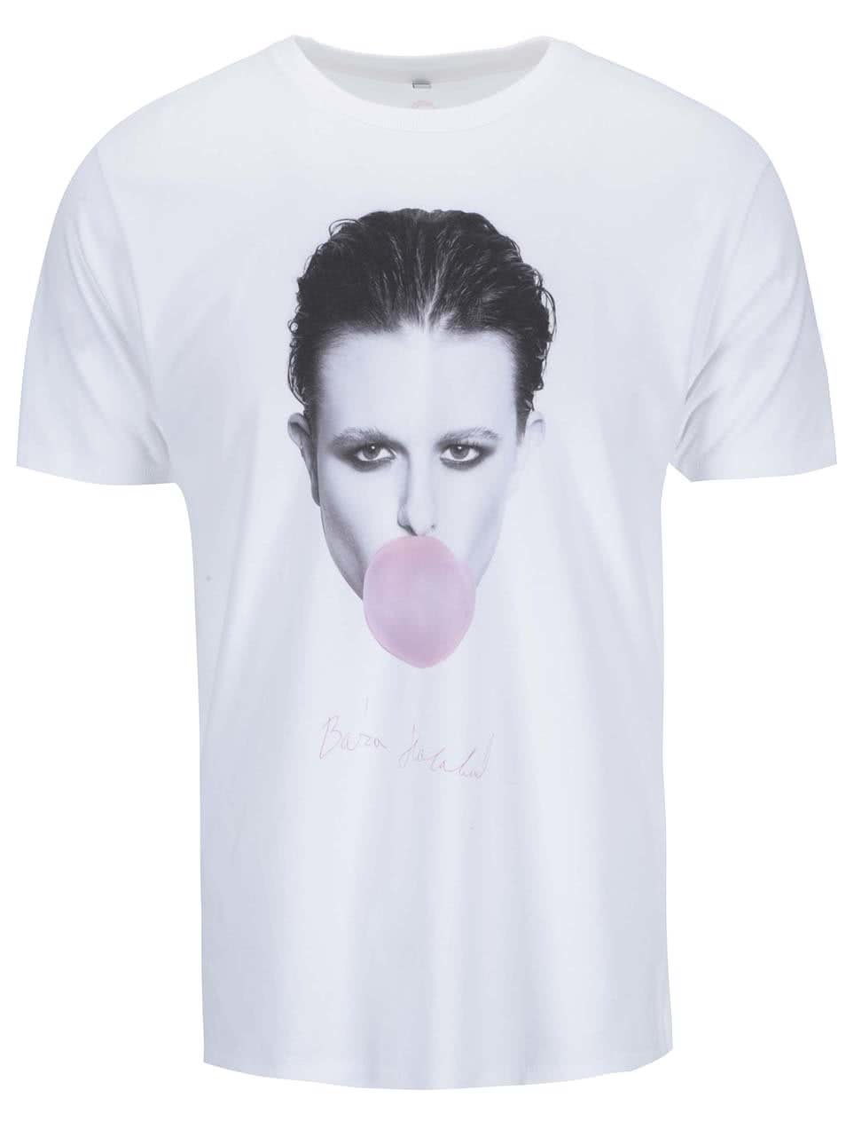 "Dobré" bílé pánské triko pro Pink Bubble Barbora Holotová