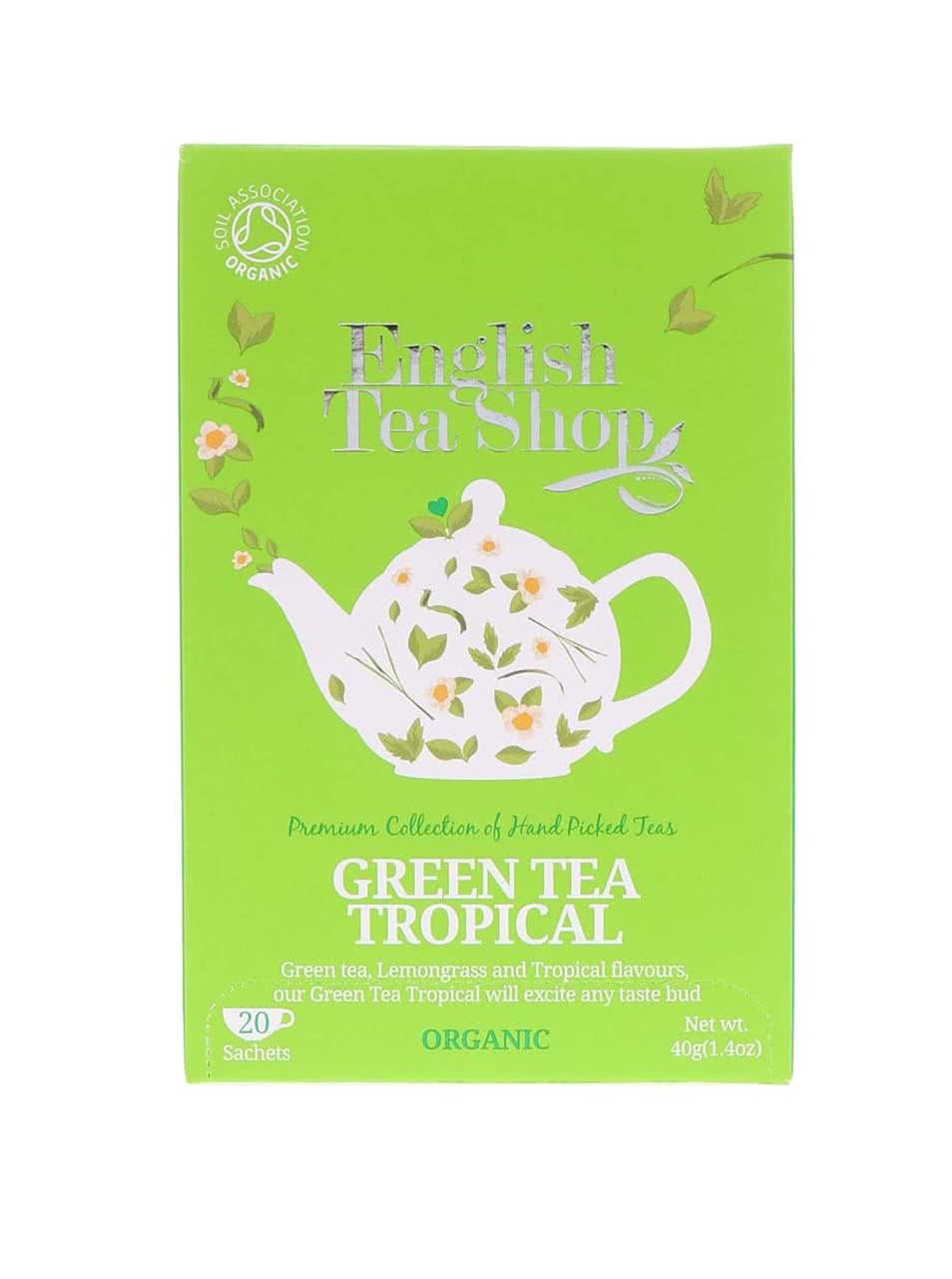Zelený čaj English Tea Shop Tropické Ovoce Bio