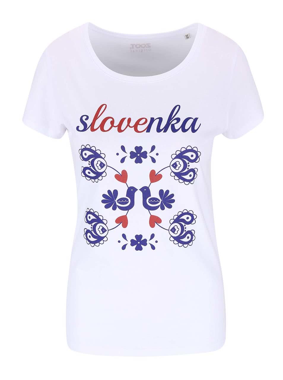 Bílé dámské tričko ZOOT Originál Slovenka