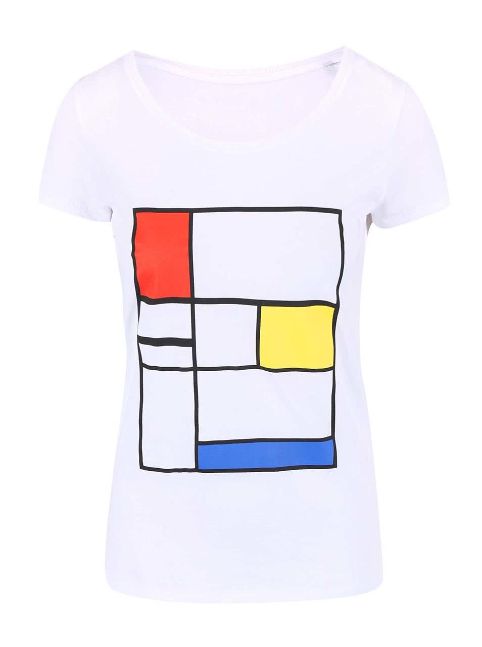 Bílé dámské tričko ZOOT Originál Kompozícia