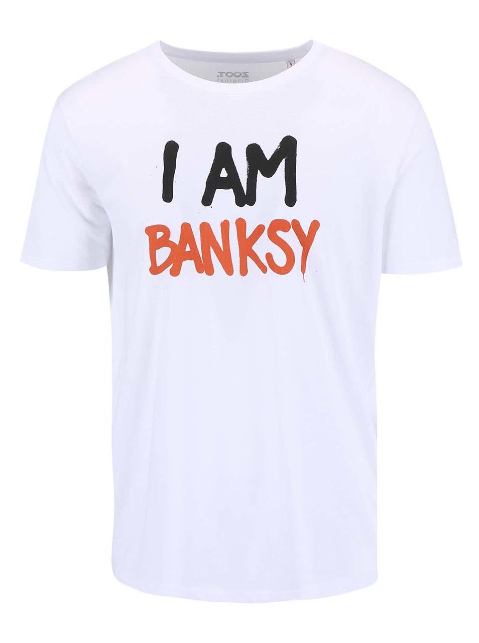 Bílé pánské triko ZOOT Originál Banksy