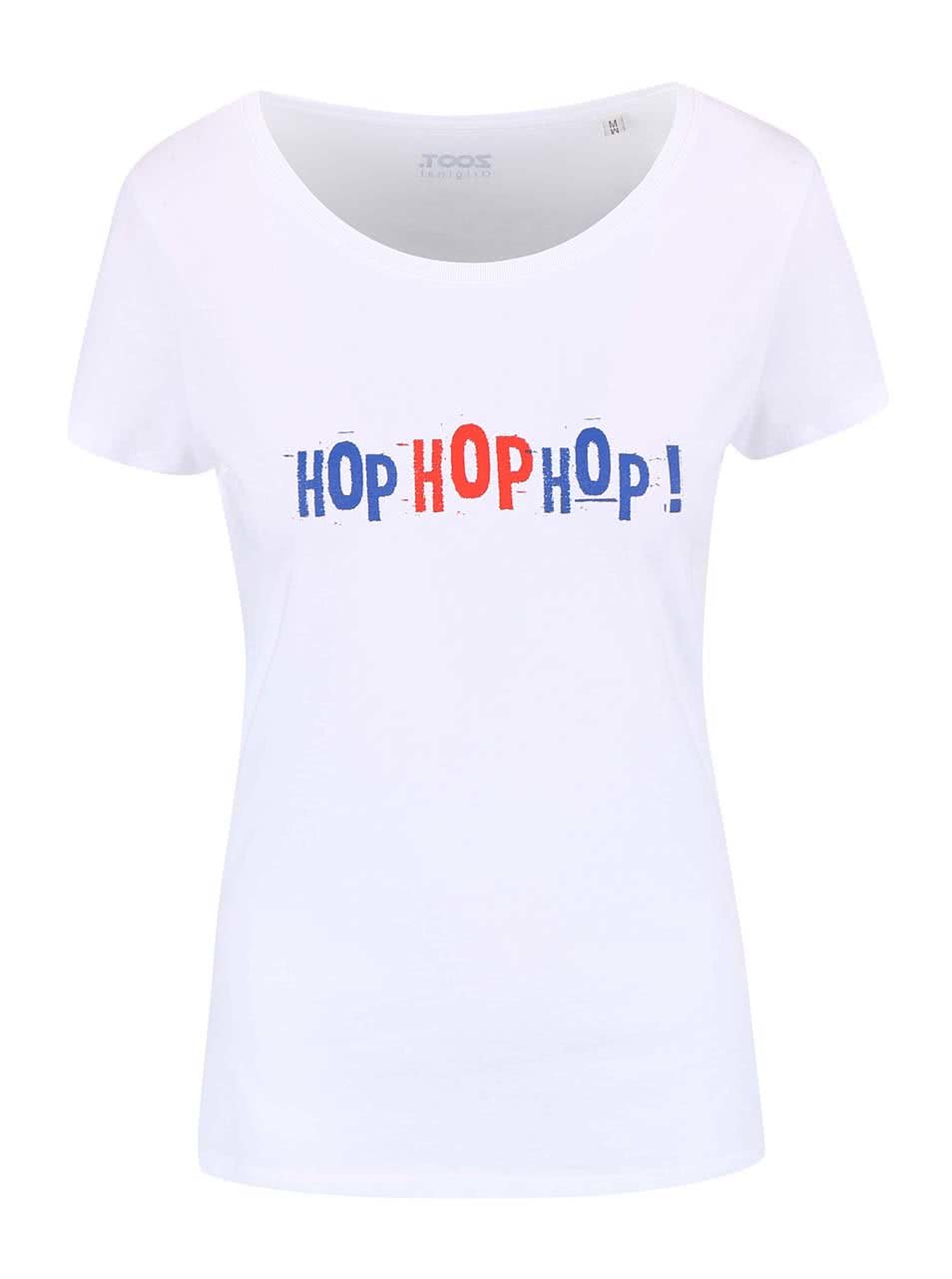 Bílé dámské tričko ZOOT Originál Hop Hop Hop