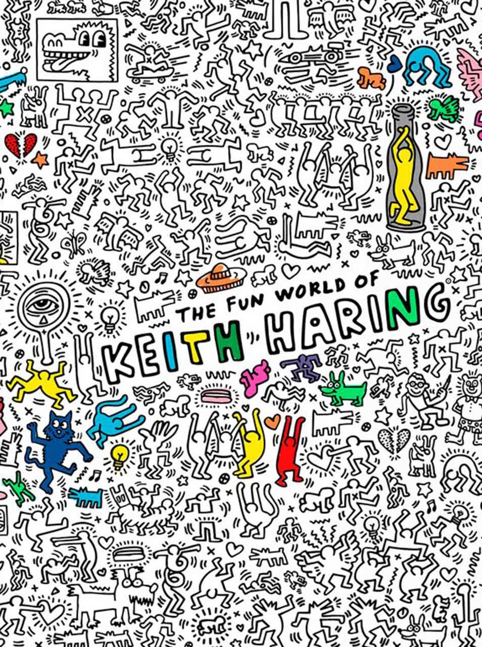 Obří omalovánka Keith Haring OMY