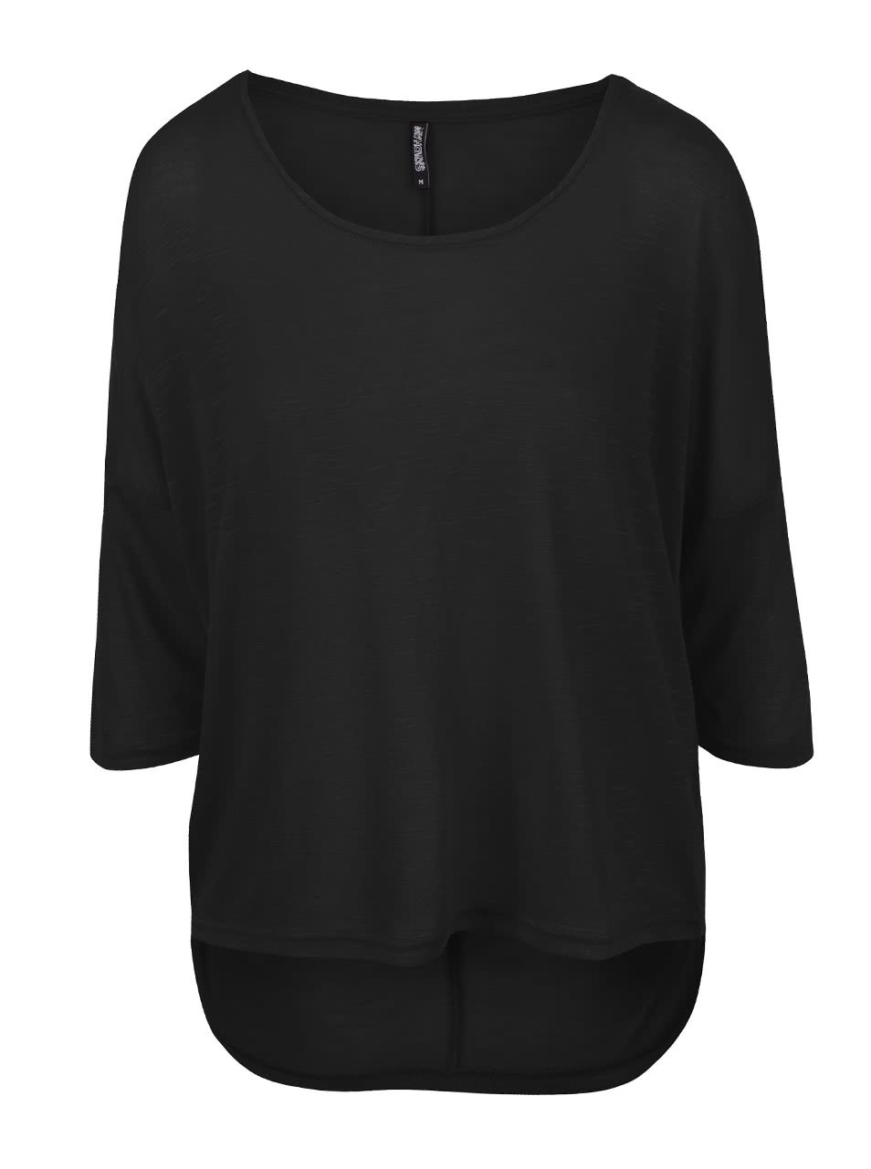 Černý lehký svetr s 3/4 rukávy Haily´s Laureen