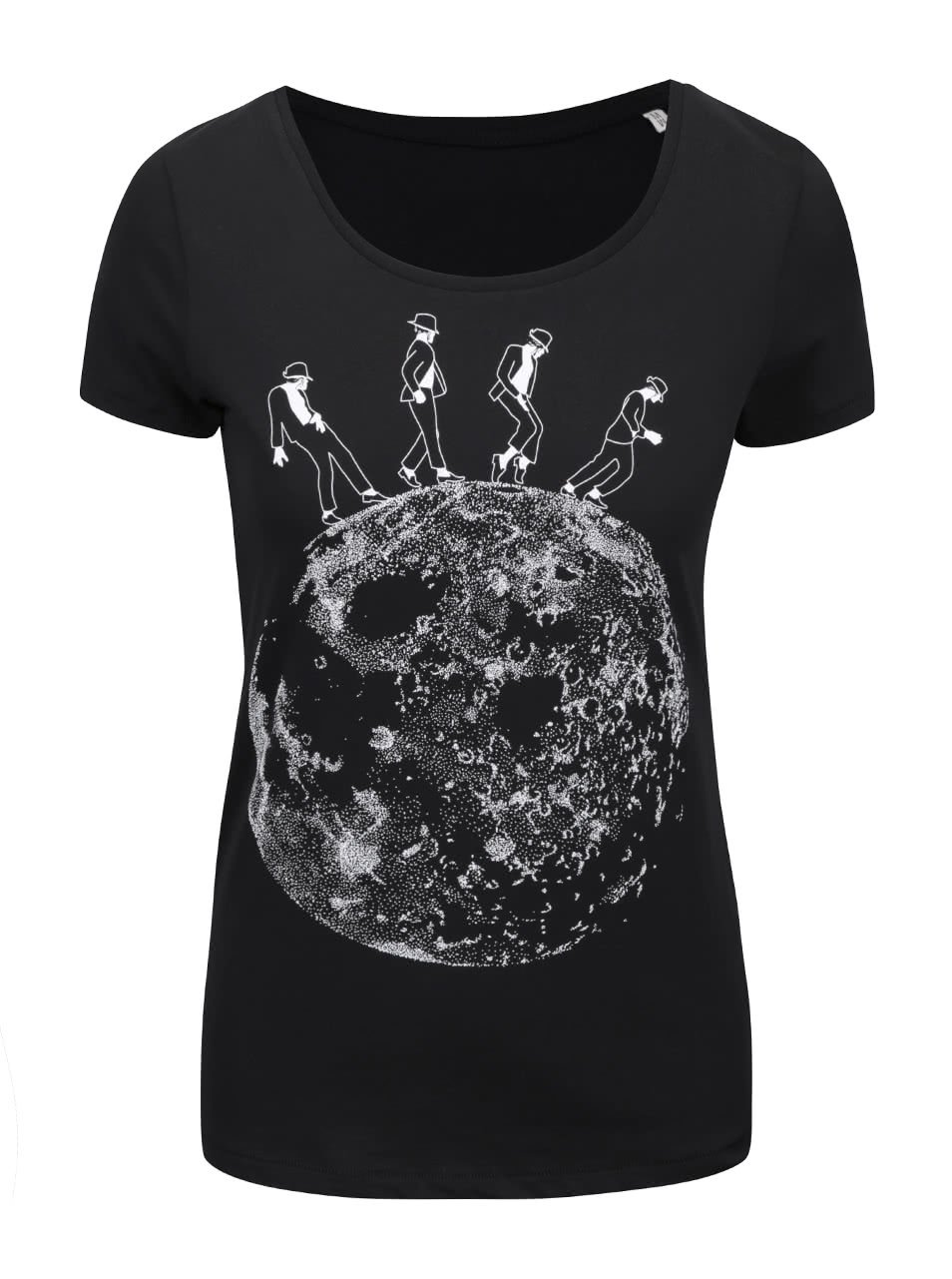 Černé dámské tričko ZOOT Originál Moonwalk