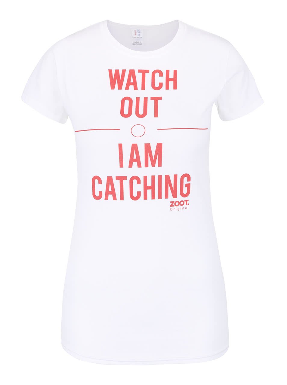 Bílé dámské tričko ZOOT Originál Watch Out