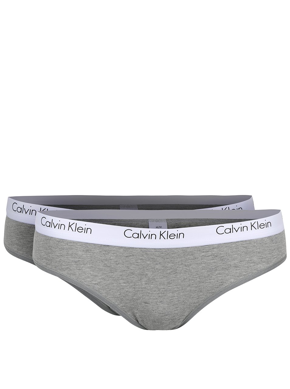 Sada dvou šedých kalhotek Calvin Klein