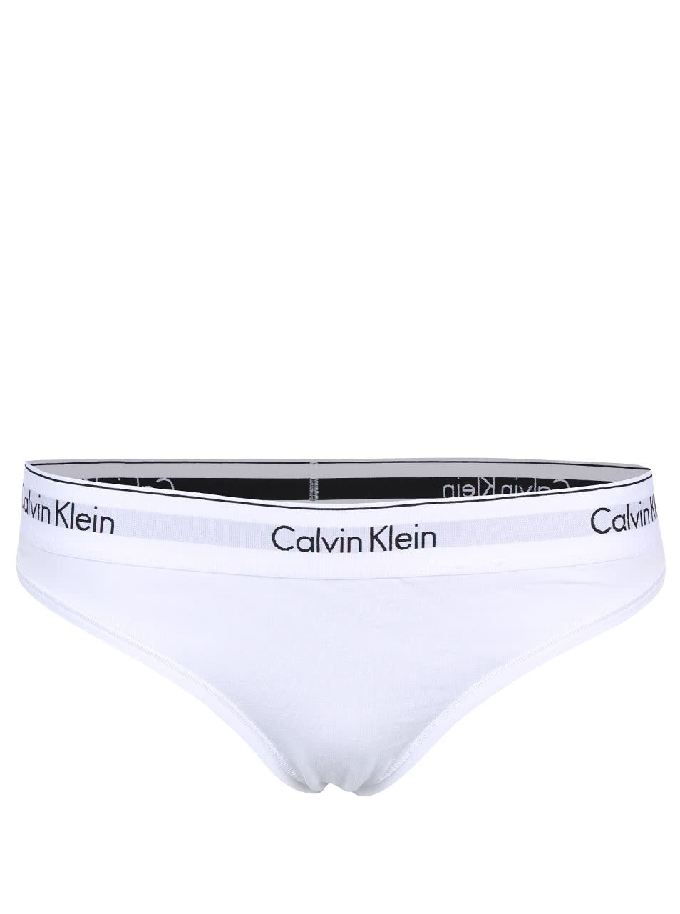 Bílá tanga Calvin Klein