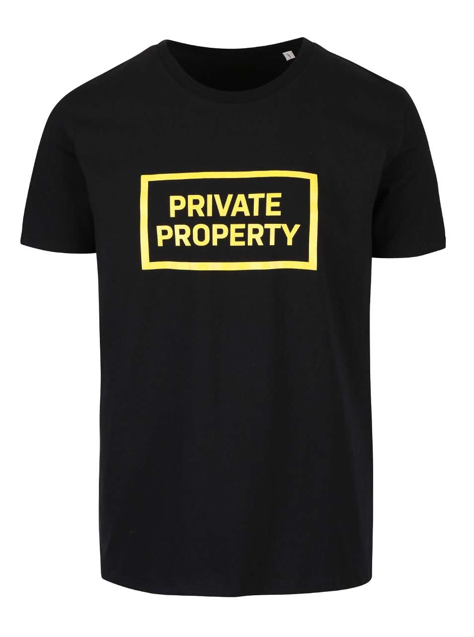 Černé pánské triko ZOOT Originál Private Property