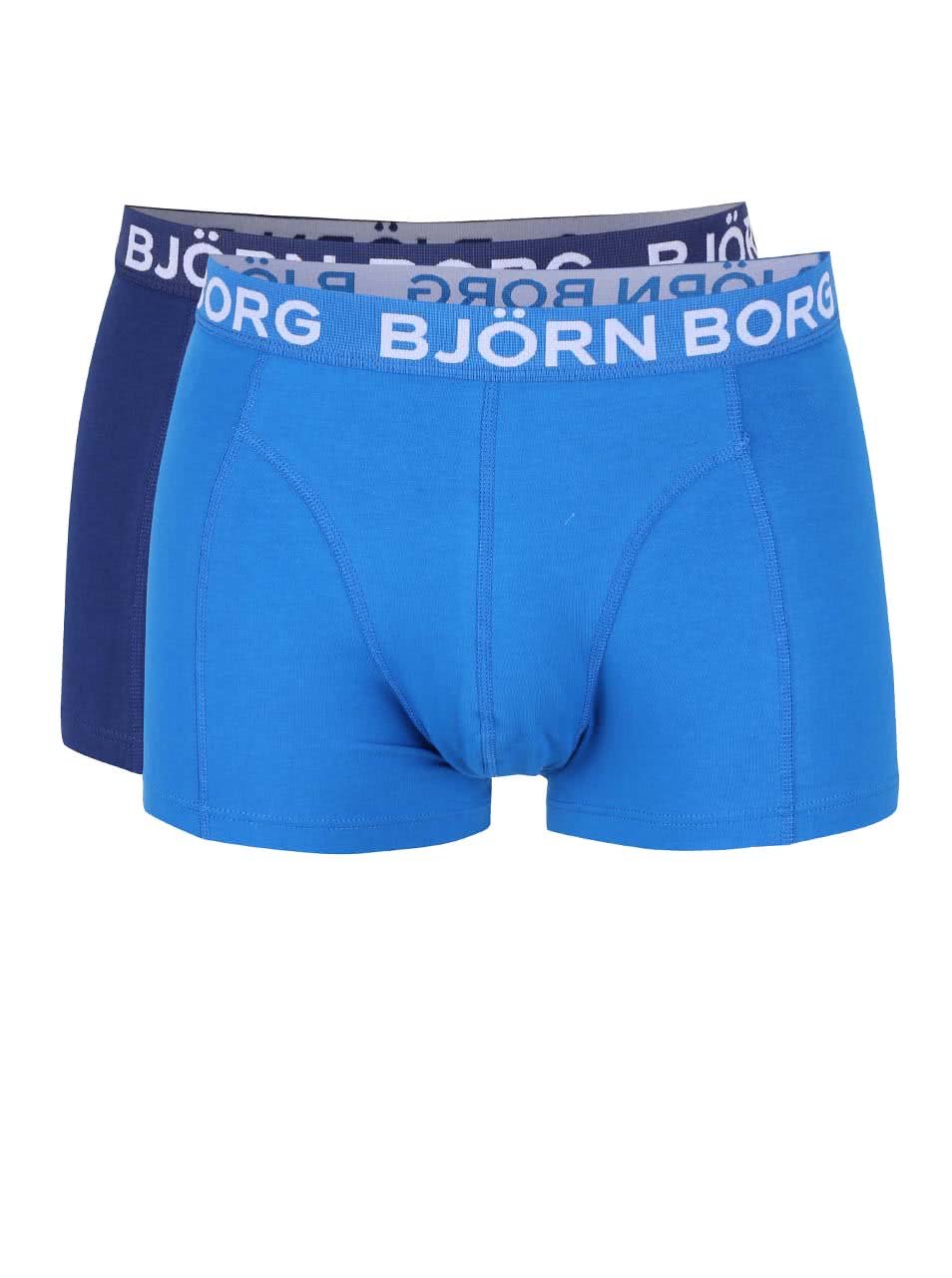 Sada dvou modrých boxerek Björn Borg