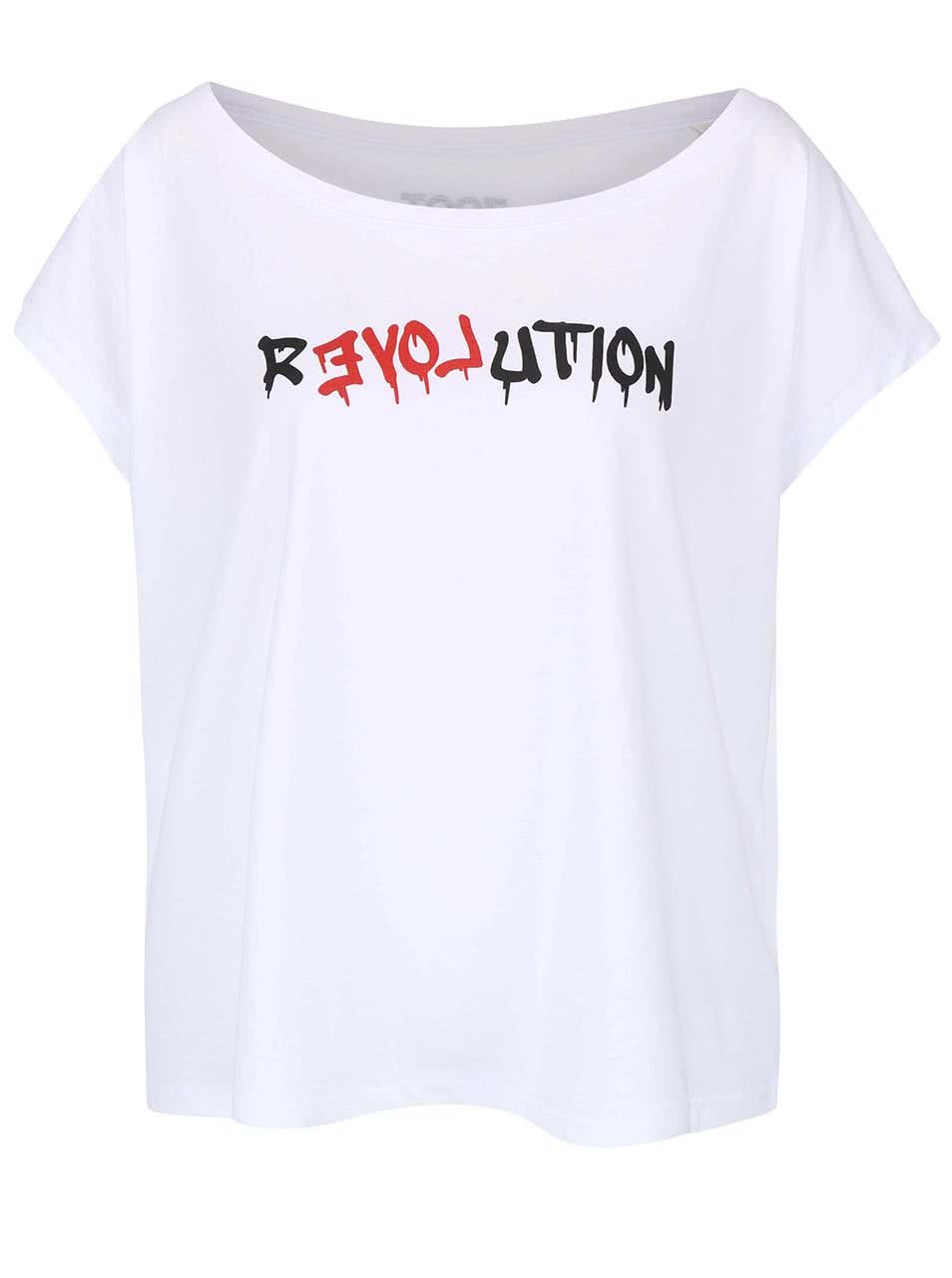 Bílé dámské volnější tričko ZOOT Originál Reloveution