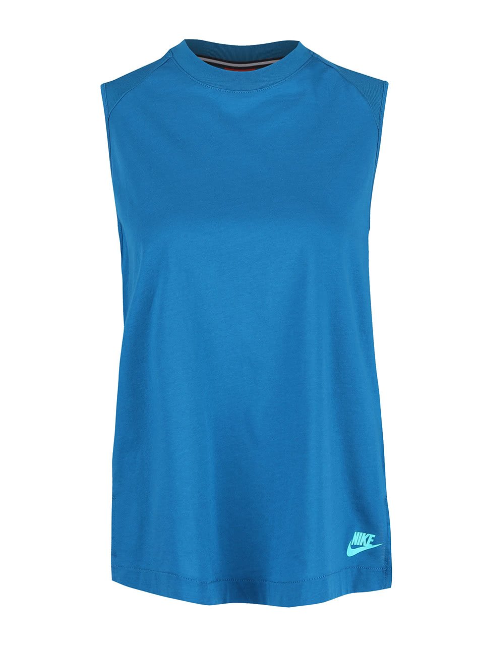 Modrý dámský top Nike Tank Bnd